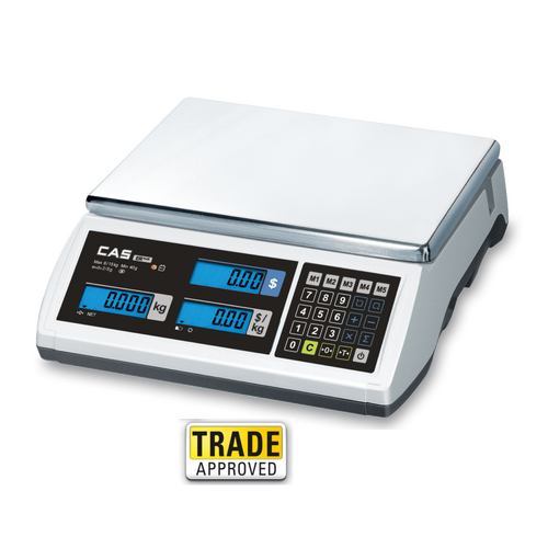 ER-Plus Price Computing Scale - Select Model 6kg, 15kg, 30kg, Optional Pole