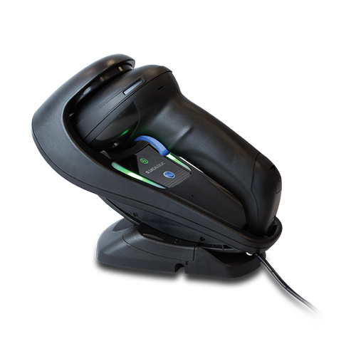 Datalogic Gryphon GBT4500 Bluetooth 2D Scanner with Stand  GBT4500-BK-BTK1