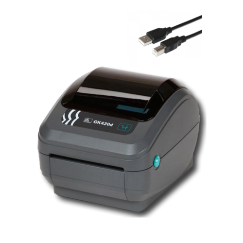 Zebra GK420D 4 inch Shipping Label Printer (USB)