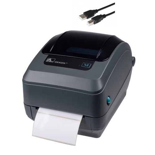 Zebra GK420T 4 inch Thermal Transfer Label Printer (USB)