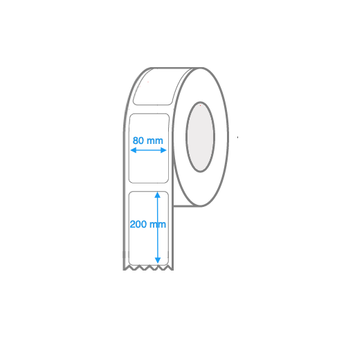 Inkjet Label Roll 80mm x 200mm for Epson TM-C3500 C4010A