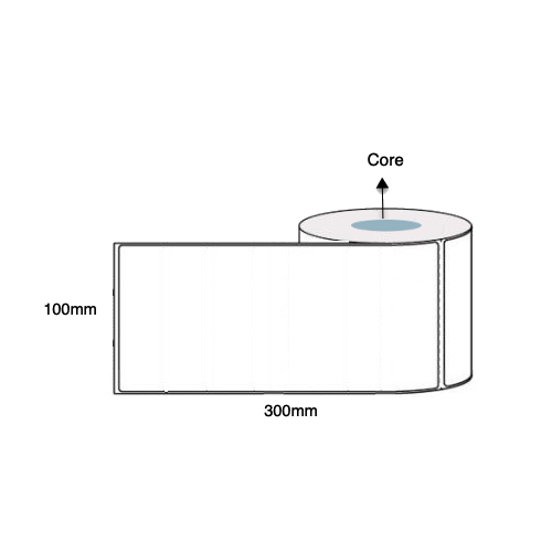 Label Roll 100mm x 300mm - 230 Labels  100x300