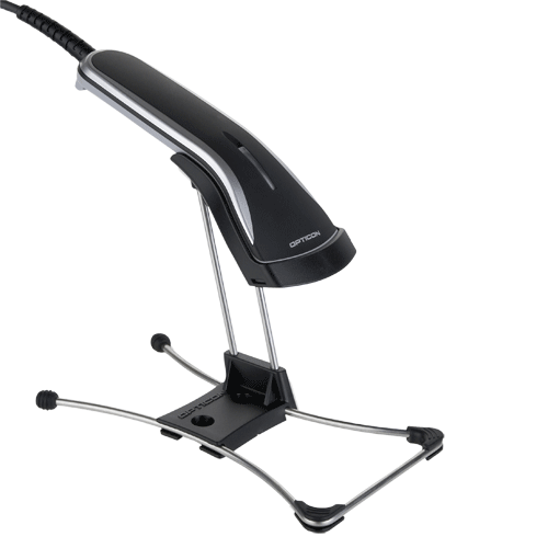 Opticon OPR-2001 Laser Barcode Scanner USB & Stand (Now Opticon L-46R)