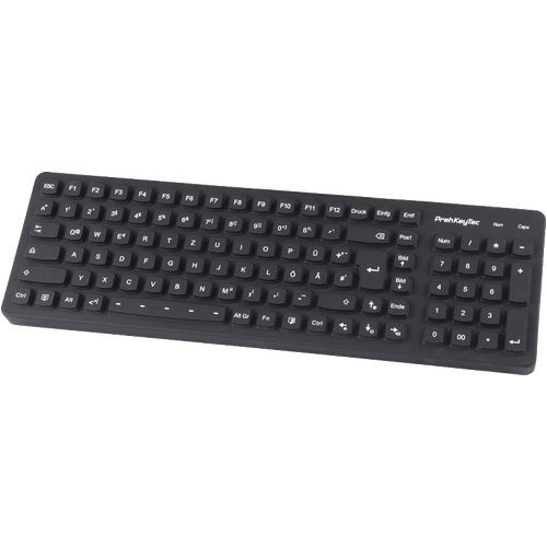 PrehKeyTec SIK 2500 Silicon Keyboard with LED - Black P-90327-101-1800