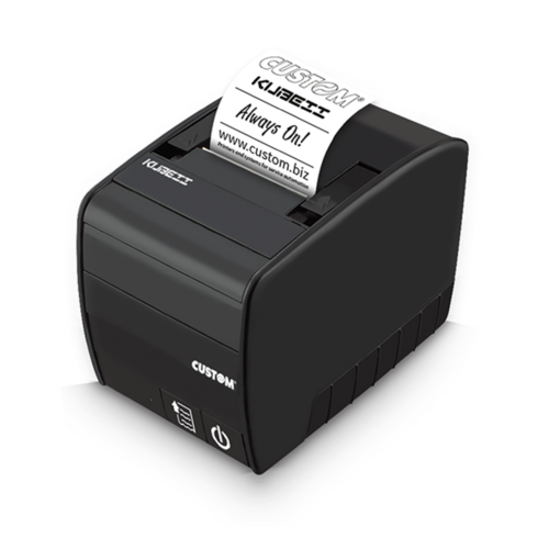 CUSTOM KUBE II Thermal Receipt Printer with Ethernet  PRCUKUBEIIEB