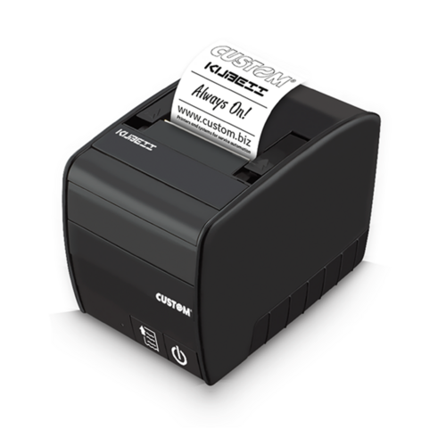 CUSTOM KUBE II Thermal Receipt Printer with USB & Serial/RS232  PRCUKUBEIIURB