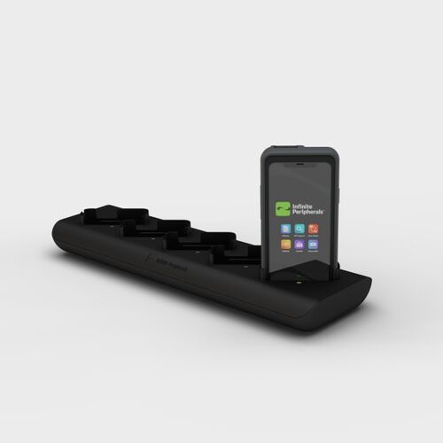 Linea Pro 5-bay drop-in charger to suit Linea Pro Rugged for iPhone XR/11 with Flex Case PSLP5-LPRXR11F