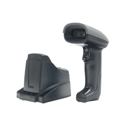 Senor S-BT2D 2D Cordless Bluetooth Barcode Scanner with Charging Cradle 