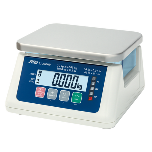A&D SJ-WP Waterproof Bench Packing Scale SJWP