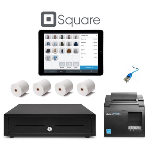 Square POS System and Apple iPad 10.2 inch Bundle