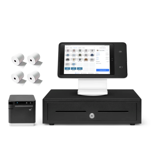 Square Stand POS System for iPad with USB Printer Bundle