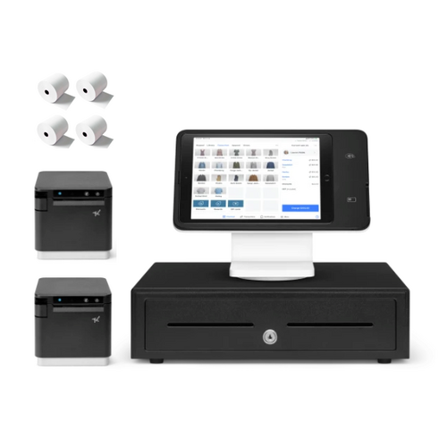 Square Stand and Hospitality POS System for iPad with Kitchen Printer