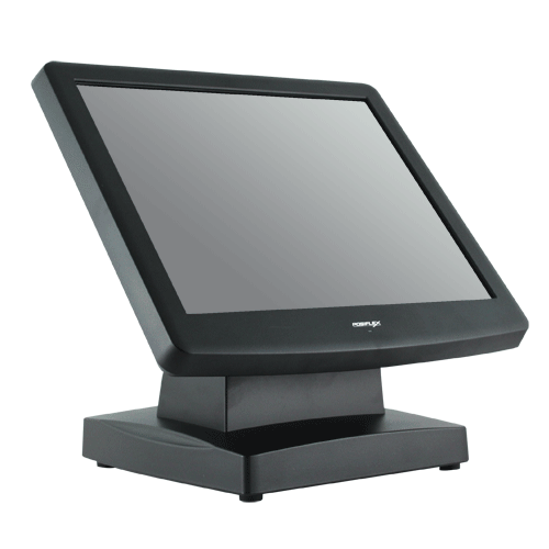 Posiflex 17" Touch Monitor USB Resistive Touch Black