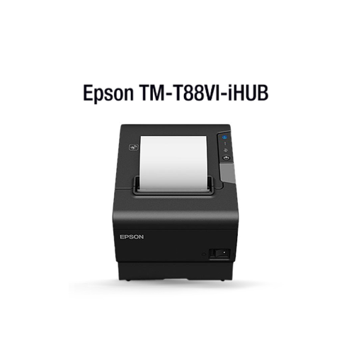Epson TM-T88VI-I Intelligent i-Hub (Network) & USB Thermal Receipt Printer