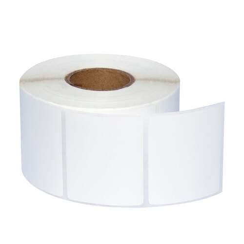 Inkjet 50mm x 50mm Square Label Rolls for the Epson C4010A TM-C3500 - 4 Rolls of 500 Labels