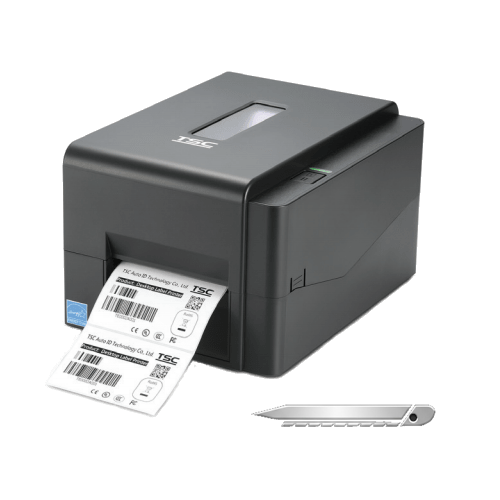 TSC TE210 With Cutter 4 inch Label Printer Direct Thermal + Thermal Transfer 203dpi USB Ethernet 99-065A304-00LF00
