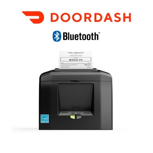 DoorDash App iPad or Android TSP654ii  Bluetooth Receipt Printer - Star Micronics