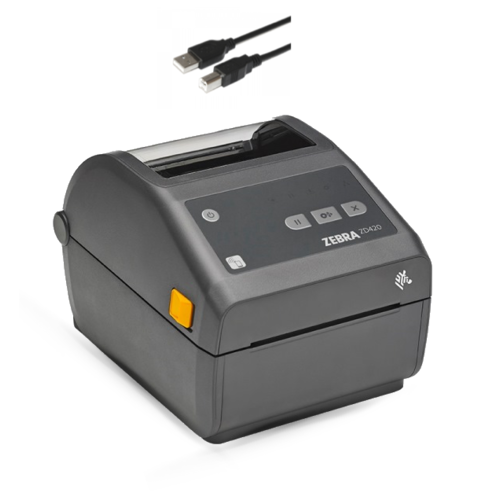 Zebra ZD420D Direct Thermal 4 inch Shipping & Barcode Label Printer (USB)
